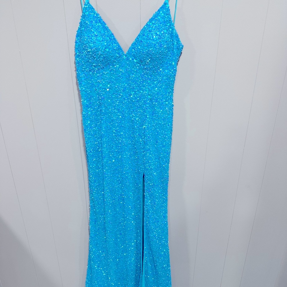 Beautiful beaded formal gown.